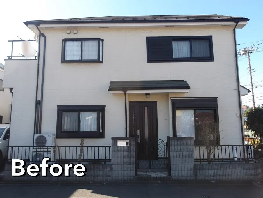 【外壁屋根塗装完工のお知らせ📢Before⇨After】