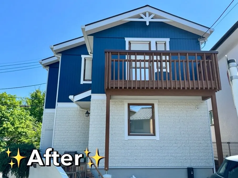 【塗装工事完工のお知らせ📢Before⇨After】