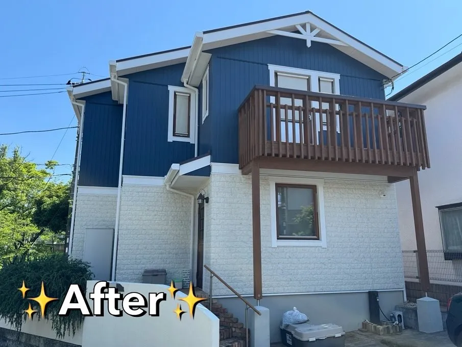 【塗装工事完工のお知らせ📢Before⇨After】