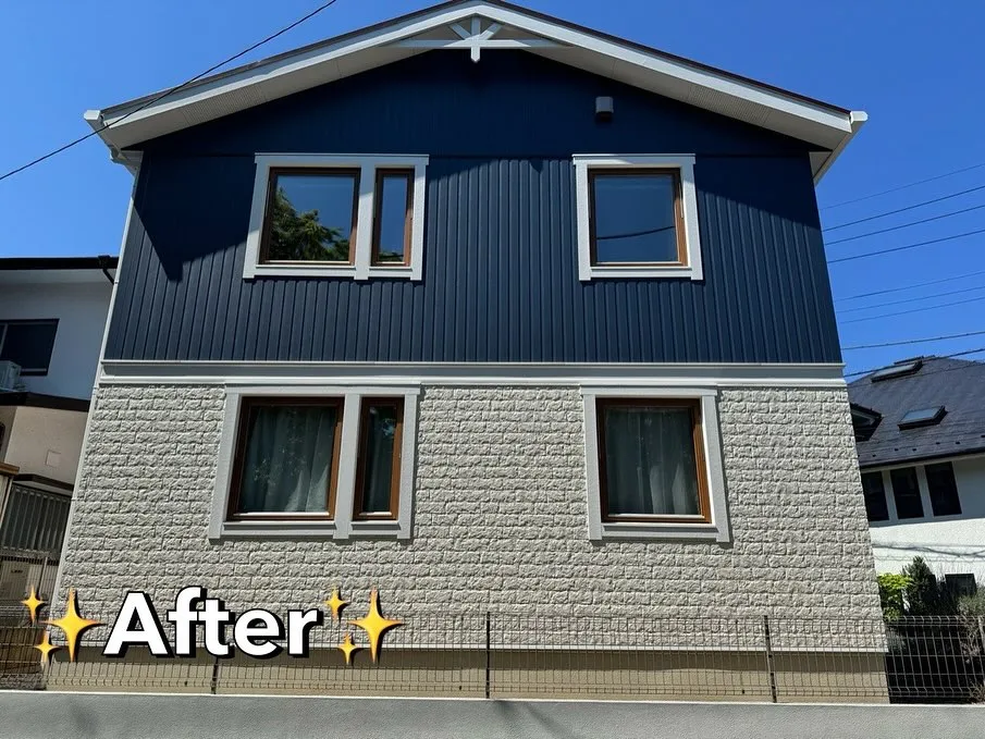 【塗装工事完工のお知らせ📢Before⇨After】