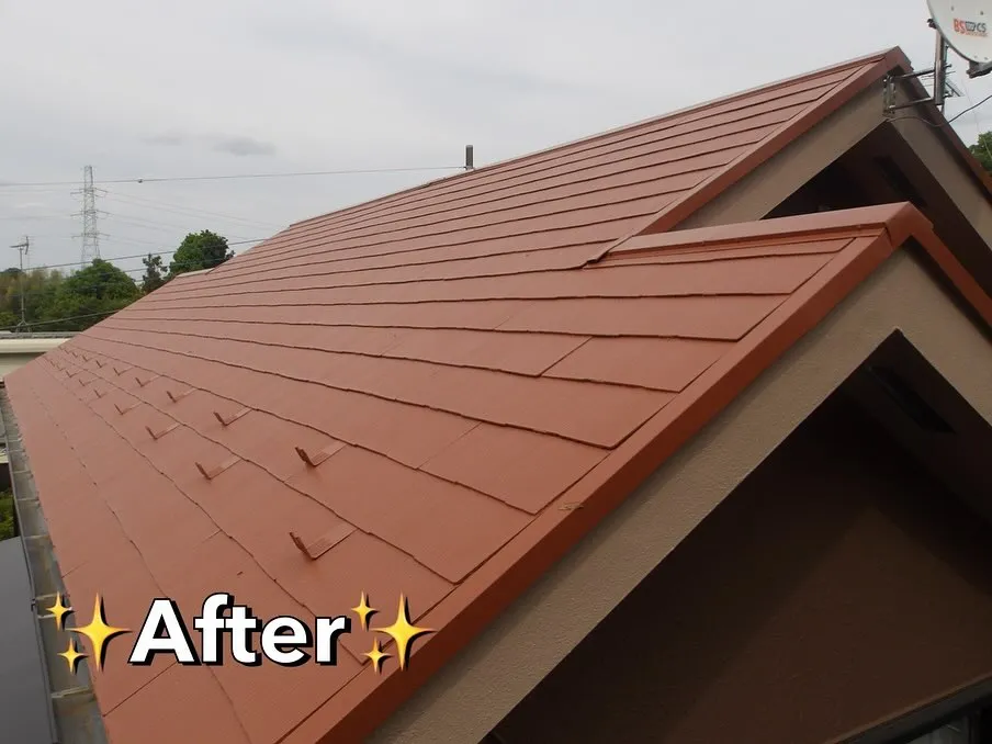 【塗装工事完工のお知らせ📢】