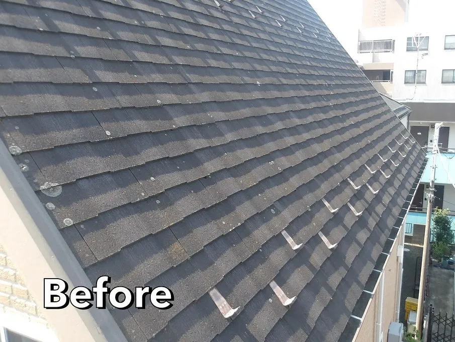 【塗装工事屋根カバー工事完工のお知らせ📢Before⇨Aft...