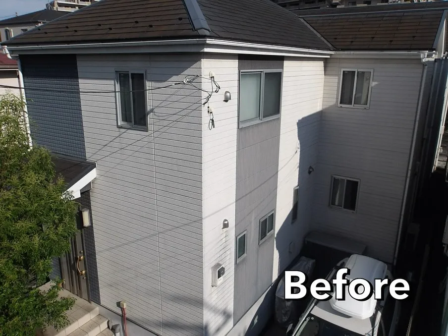 【外壁屋根塗装工事完工のお知らせ📢Before⇨After】