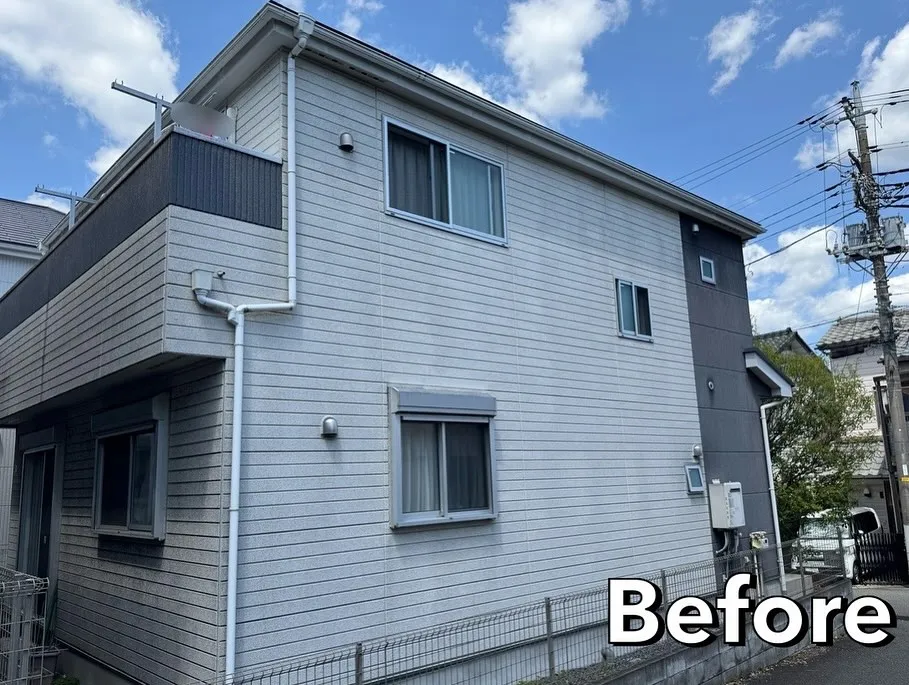 【外壁屋根塗装工事完工のお知らせ📢Before⇨After】