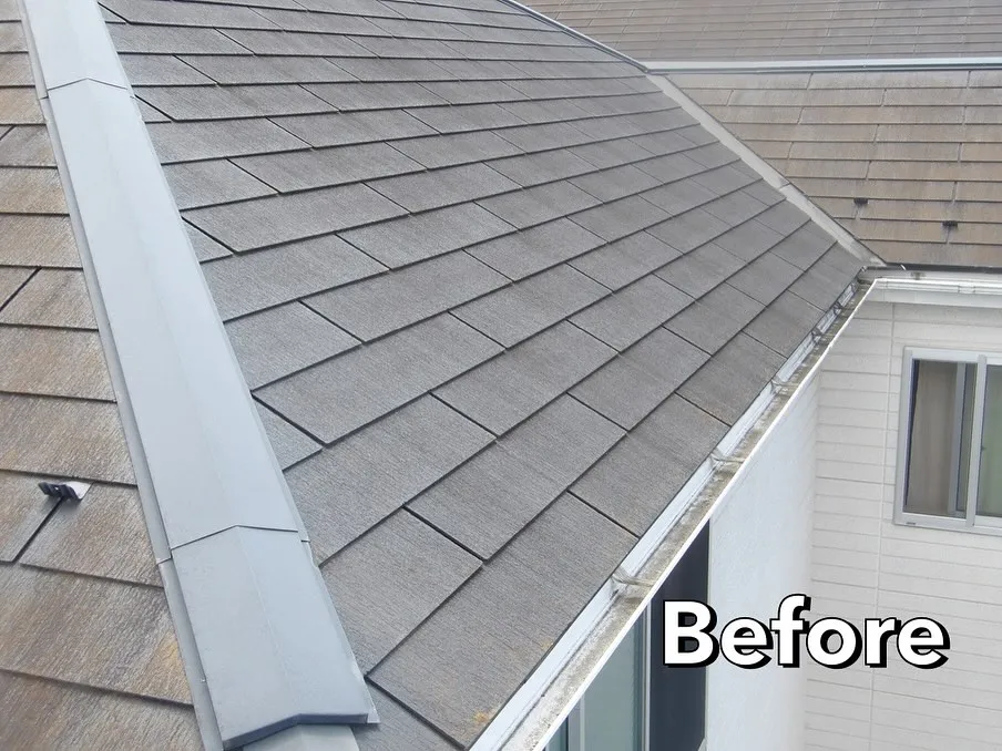 【外壁屋根塗装工事完工のお知らせ📢Before⇨After】