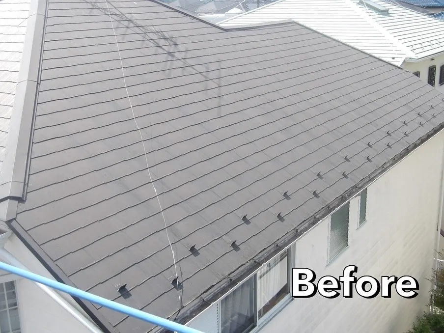 【町田市鶴川K様邸　外壁屋根塗装工事　Before⇨Afte...