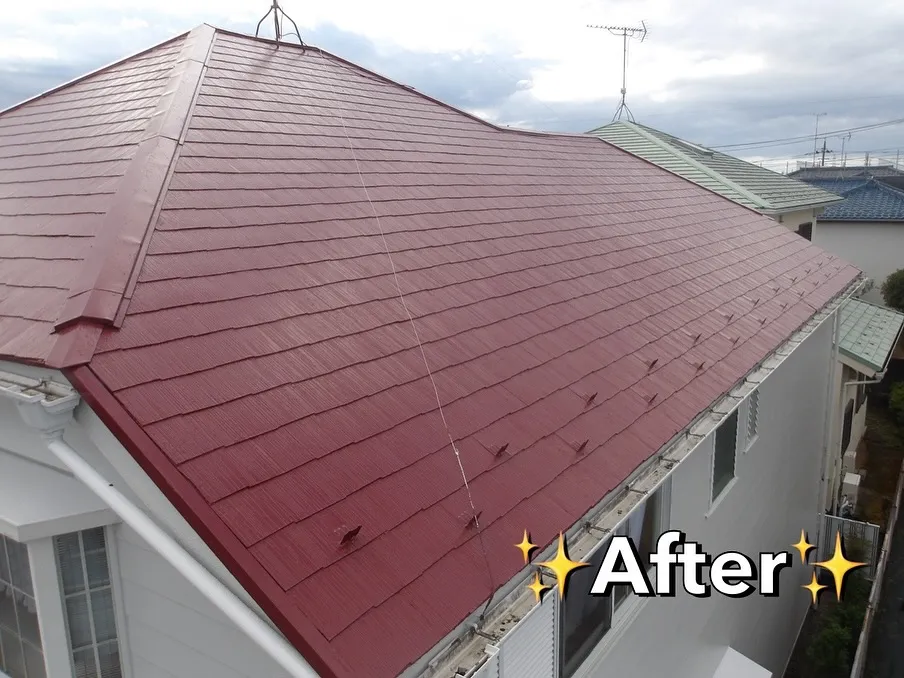 【町田市鶴川K様邸　外壁屋根塗装工事　Before⇨Afte...