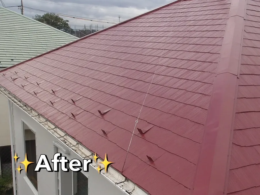 【町田市鶴川K様邸　外壁屋根塗装工事　Before⇨Afte...