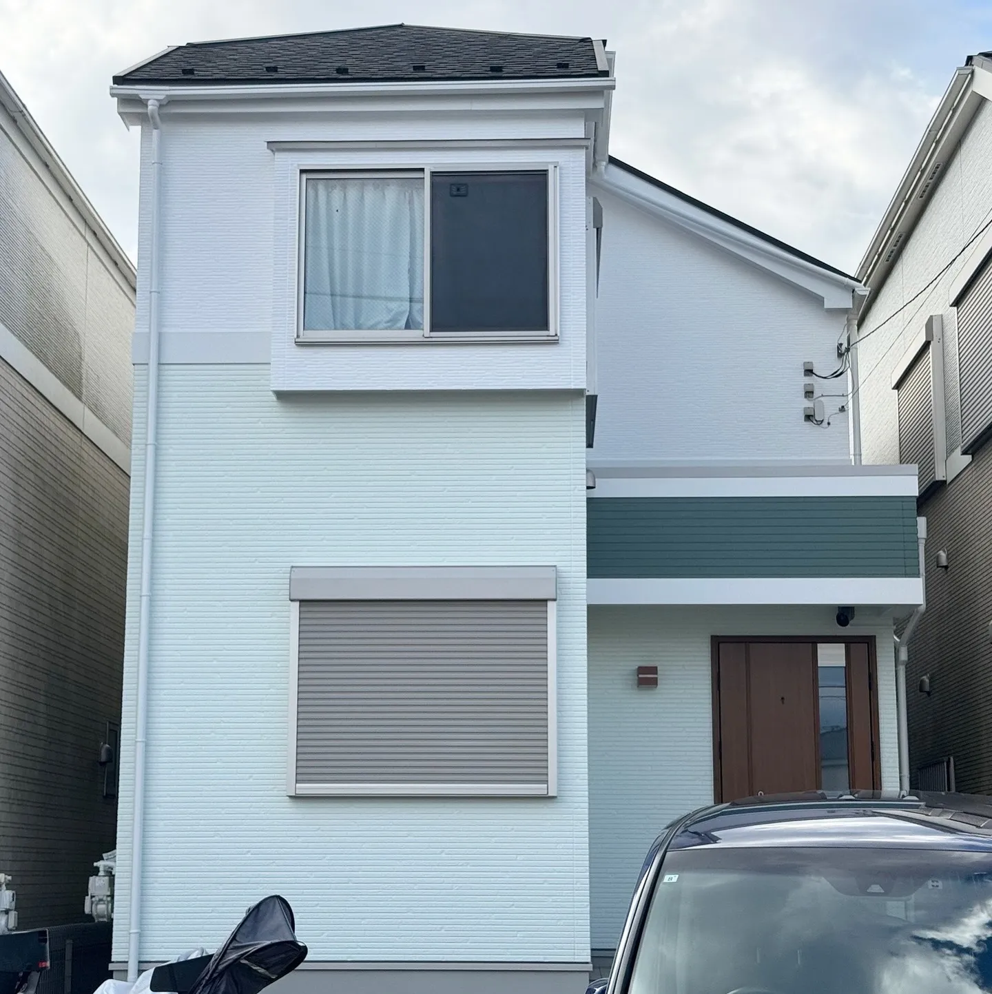 【外壁塗装工事完工のお知らせ】