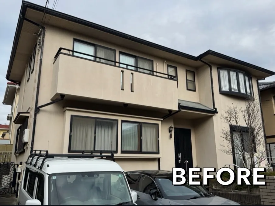 【外壁屋根塗装工事完工のおしらせ💫BEFORE⇨AFTER】