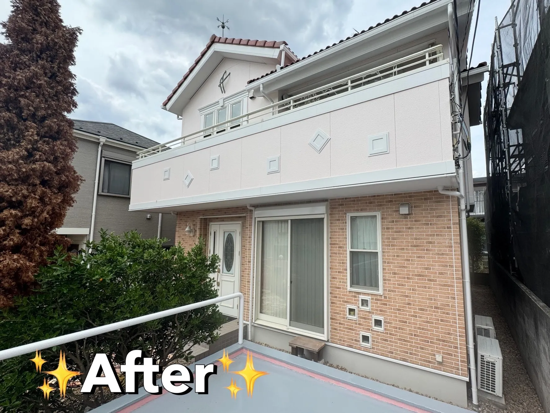 【町田市南大谷にて外壁塗装工事完工のお知らせ】