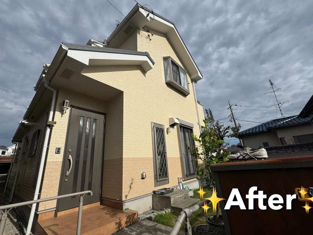 《📢 塗装工事完工のお知らせBefore/After》