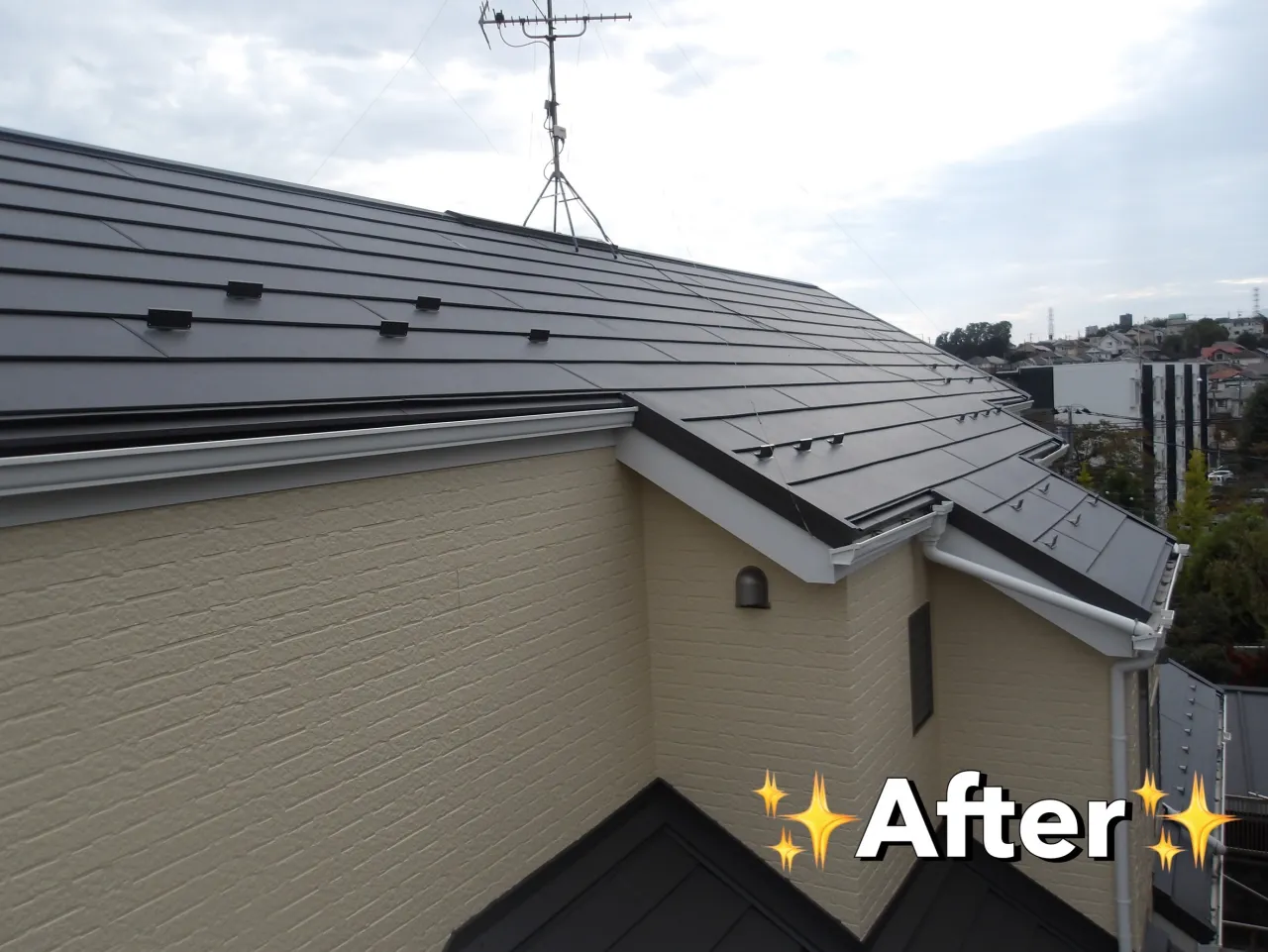 《📢 塗装工事完工のお知らせBefore/After》